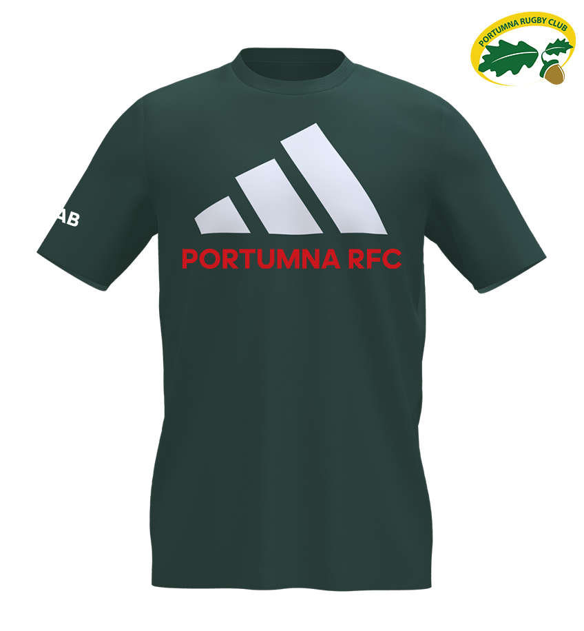 Portumna RFC Adidas Logo Tee 25