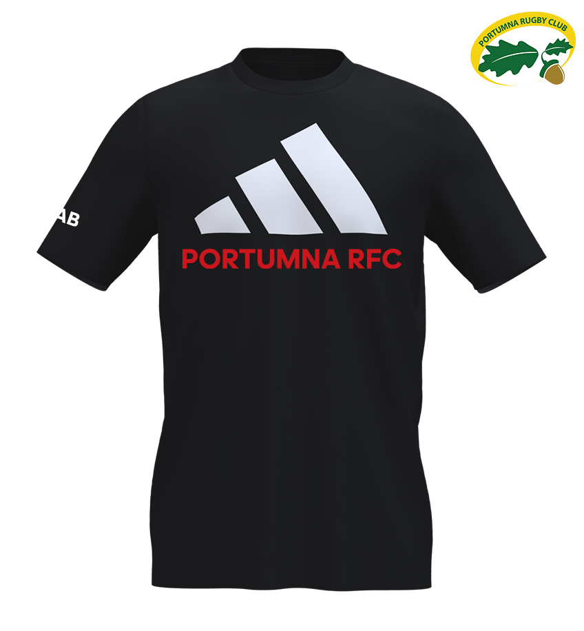 Portumna RFC Adidas Logo Tee 25