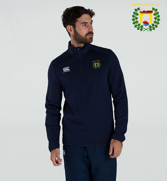 Railway Union RFC Canterbury Club 1/4 Zip Training Top