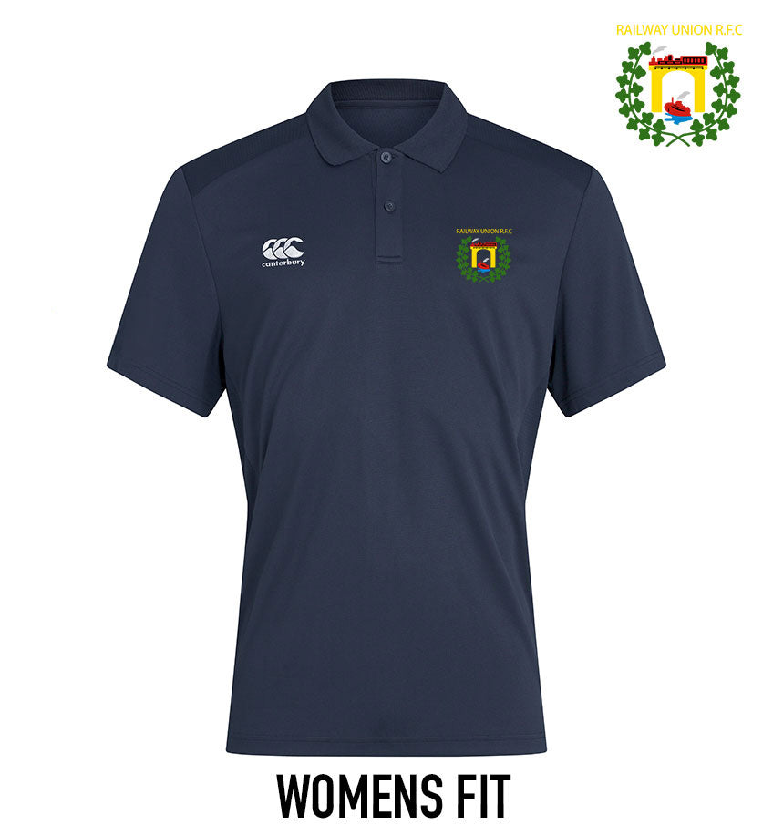 Railway Union RFC Canterbury Club Polo Shirt