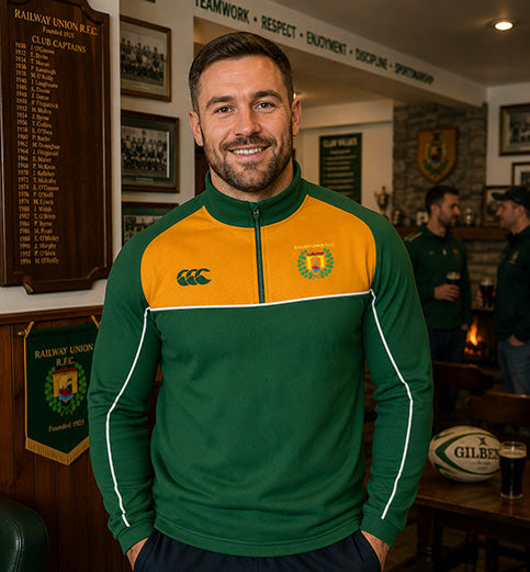 Railway Union RFC Canterbury Thermal 1/4 Zip Top
