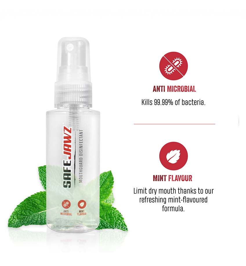 SAFEJAWZ® Mouthguard Disenfectant Spray