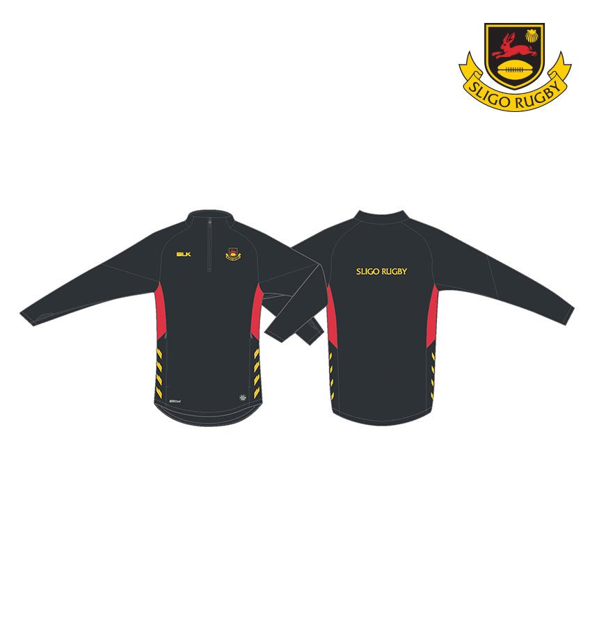 Sligo Rugby BLK Performance 1/4 Zip Top - Team Wear Store.ie