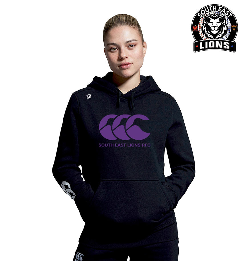 South East Lions Rugby Canterbury Club Hoody with CCC print