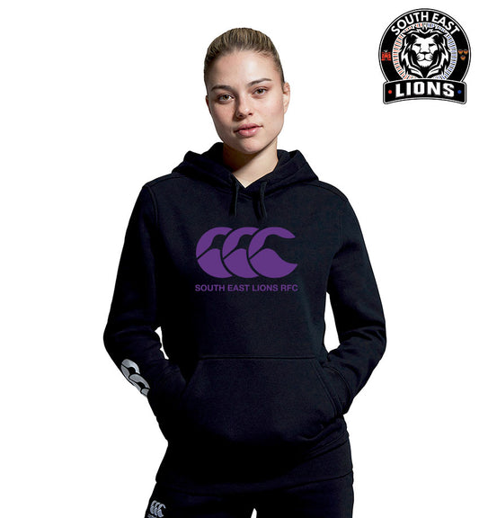 South East Lions Rugby Canterbury Club Hoody with CCC print