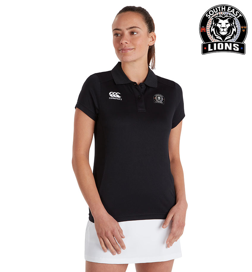 South East Lions Rugby Canterbury Club Polo Shirt
