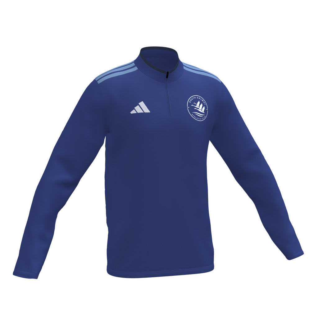 South Galway AC Adidas Custom Entrada 1/4 Zip Training Top - PRE ORDER