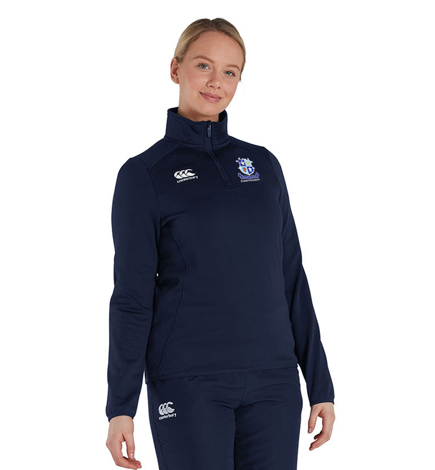 St. Mary's College RFC Canterbury Club 1/4 Zip Training Top