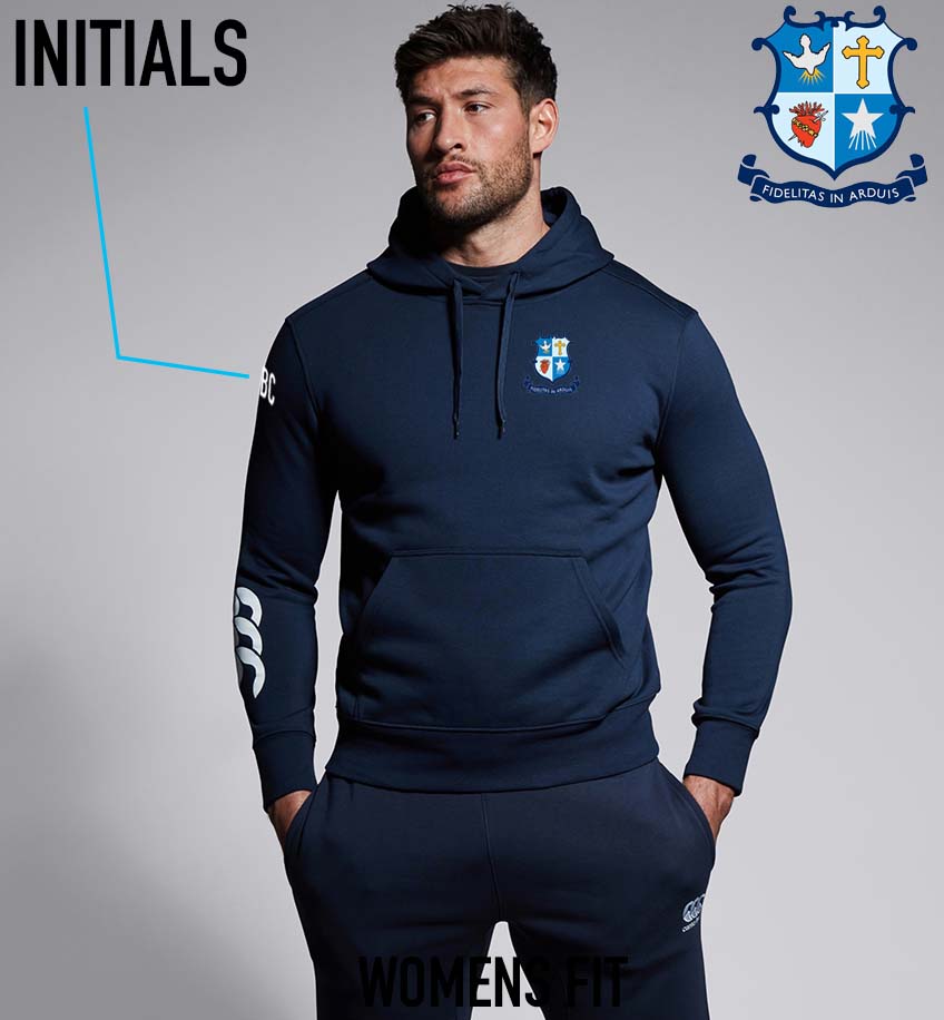St. Mary's College RFC Canterbury Club Crest Print Hoody *Adult Sizes only - Team Wear Store.ie