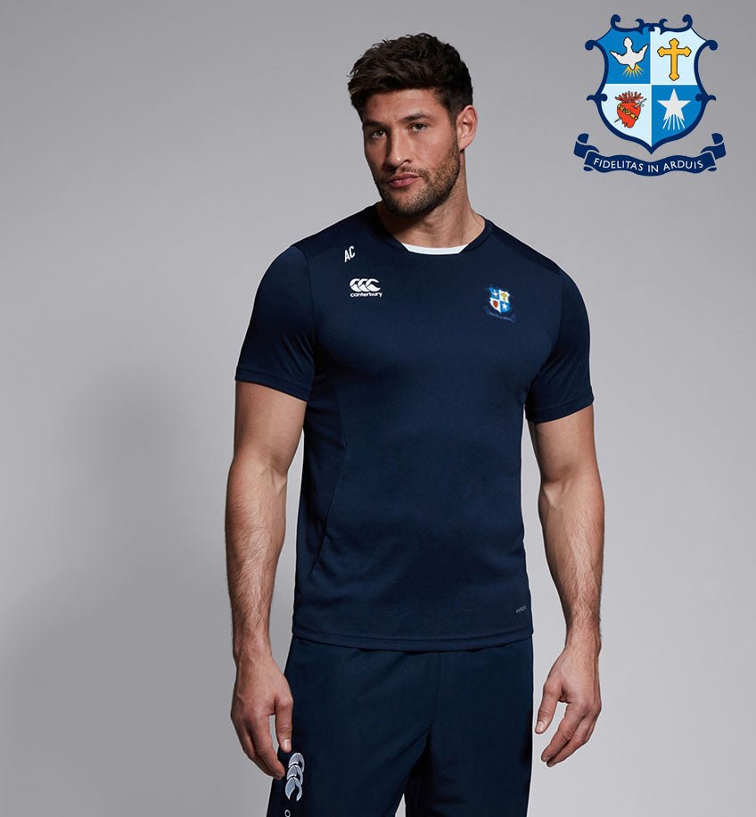 St. Mary's College RFC Canterbury Club Tee Shirt Navy - Team Wear Store.ie