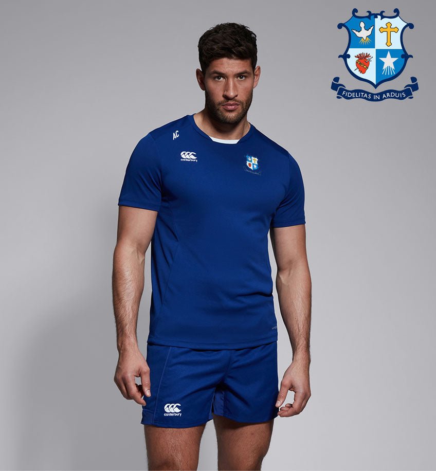 St. Mary&#39;s College RFC Canterbury Club Tee Shirt - ROYAL BLUE - Team Wear Store.ie