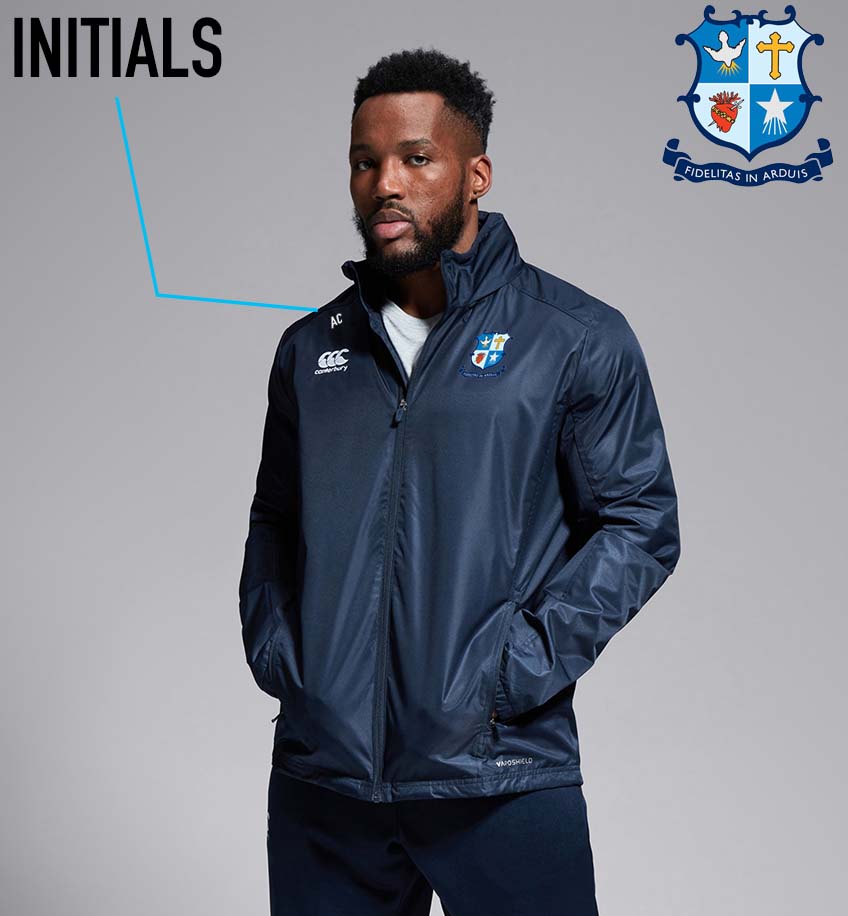 St. Mary&#39;s College RFC Canterbury Club VAPOSHIELD Rain Jacket - Team Wear Store.ie