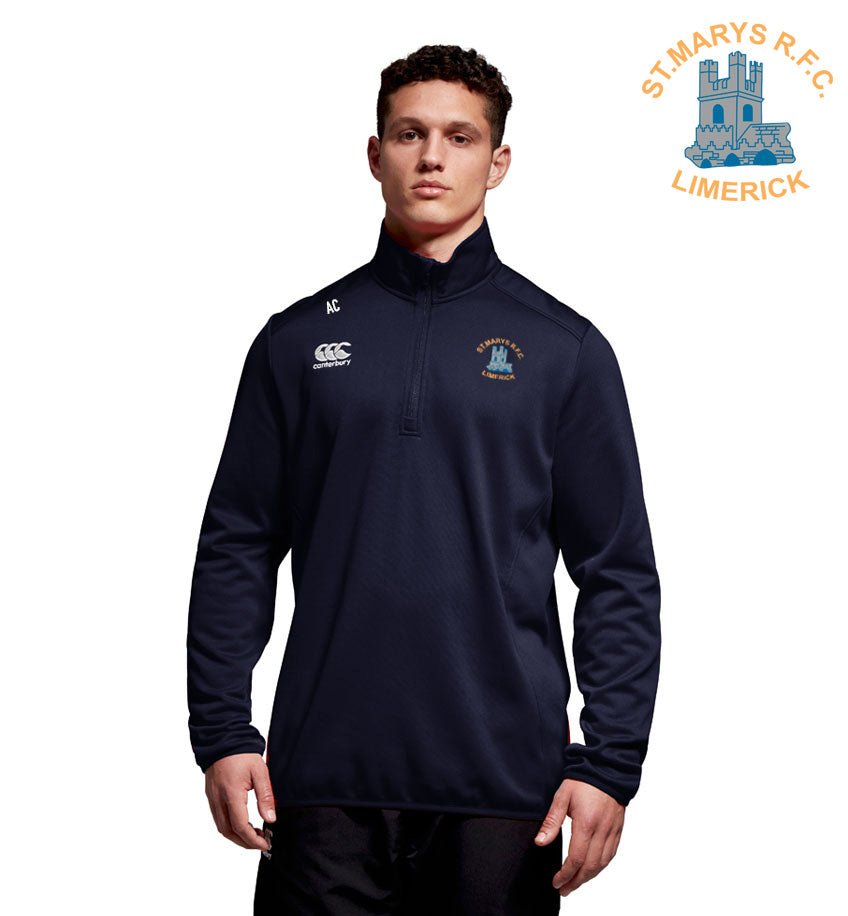 St. Mary's RFC LIMERICK Canterbury Club 1/4 Zip Training Top - Team Wear Store.ie