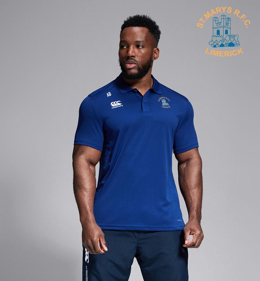 St. Mary&#39;s RFC - Limerick Canterbury Club Polo Shirt - Team Wear Store.ie