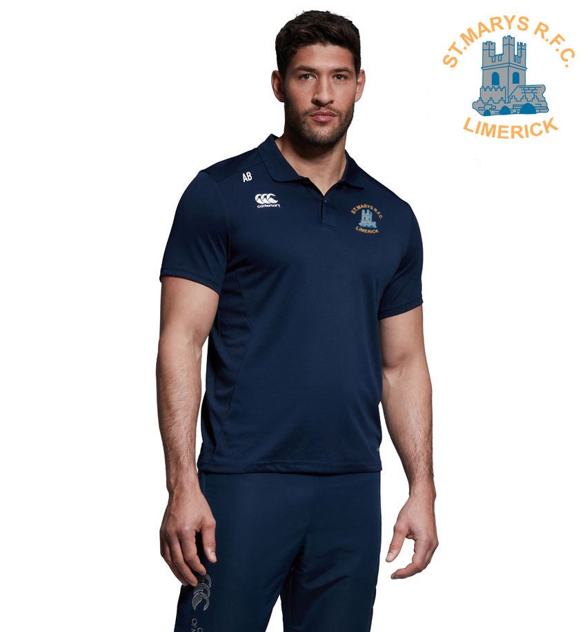 St. Mary's RFC - Limerick Canterbury Club Polo Shirt - Team Wear Store.ie