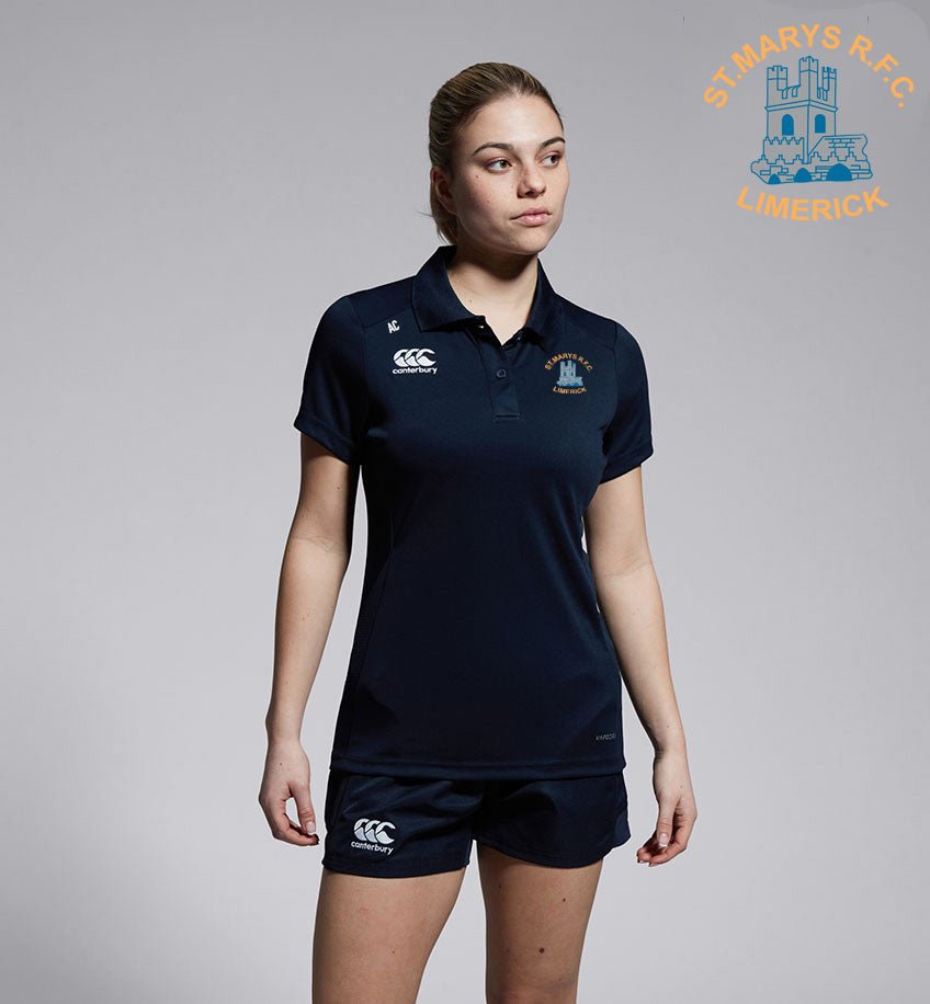 St. Mary&#39;s RFC - Limerick Canterbury Club Polo Shirt *WOMENS FIT* - Team Wear Store.ie