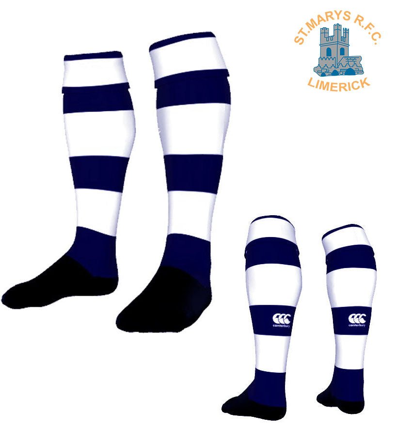 St. Mary&#39;s RFC - Limerick Canterbury Team Socks - Team Wear Store.ie