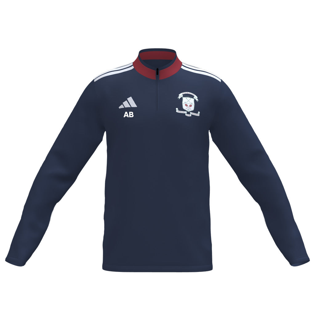 Stackallen Tennis and Pitch & Putt Club Adidas Custom Entrada 1/4 Zip Training Top