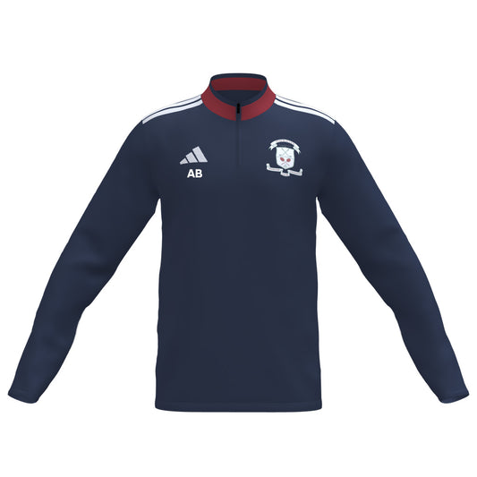 Stackallen Tennis and Pitch & Putt Club Adidas Custom Entrada 1/4 Zip Training Top