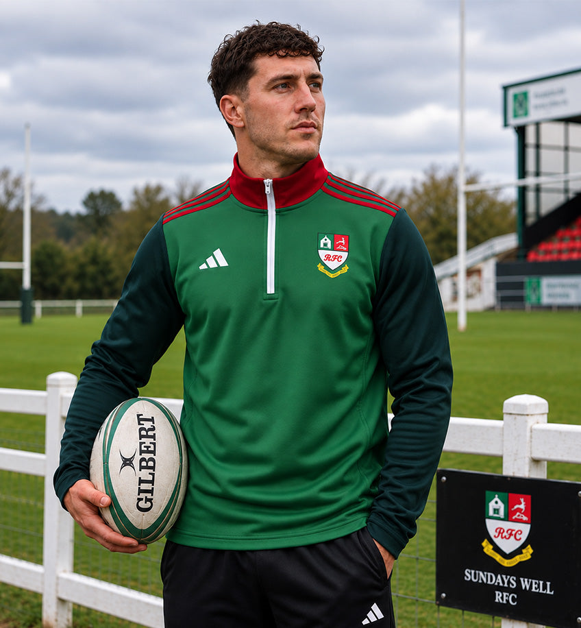 Sundays Well RFC Adidas Custom Entrada 1/4 Zip Training Top *SALE*
