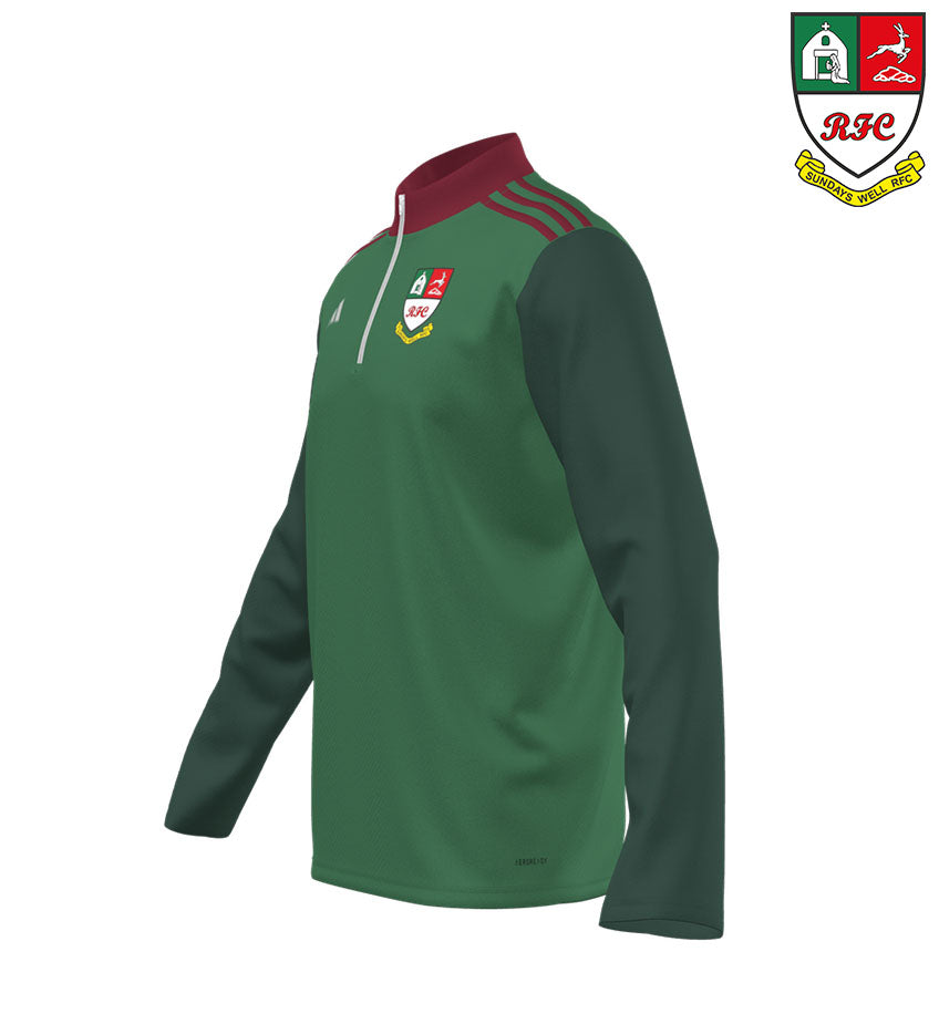 Sundays Well RFC Adidas Custom Entrada 1/4 Zip Training Top *SALE*
