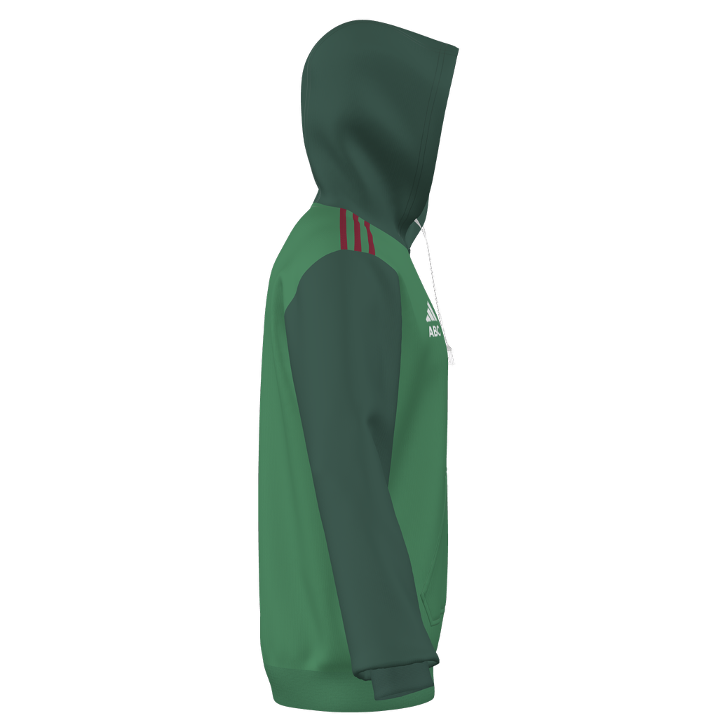 Adidas Green & Red Entrada Hoody