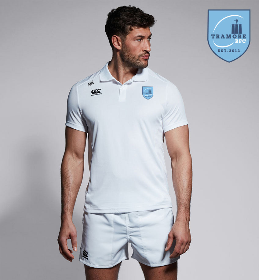 Tramore RFC Canterbury Club White Polo Shirt