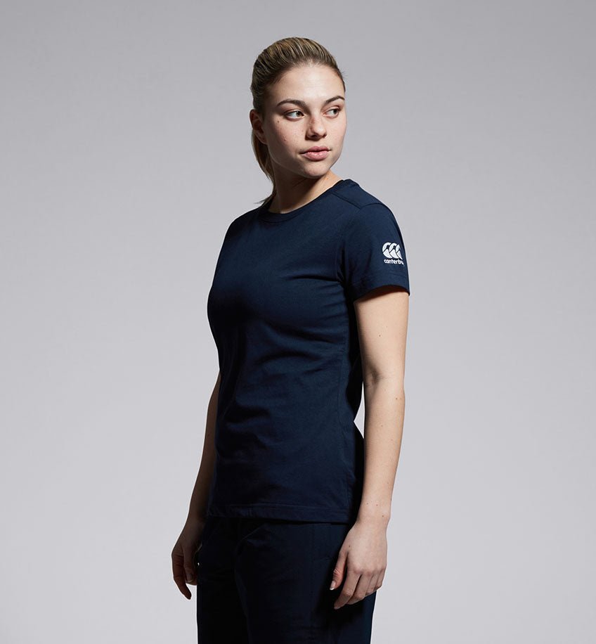 Tramore RFC Canterbury Round Print Navy Tee - Team Wear Store.ie