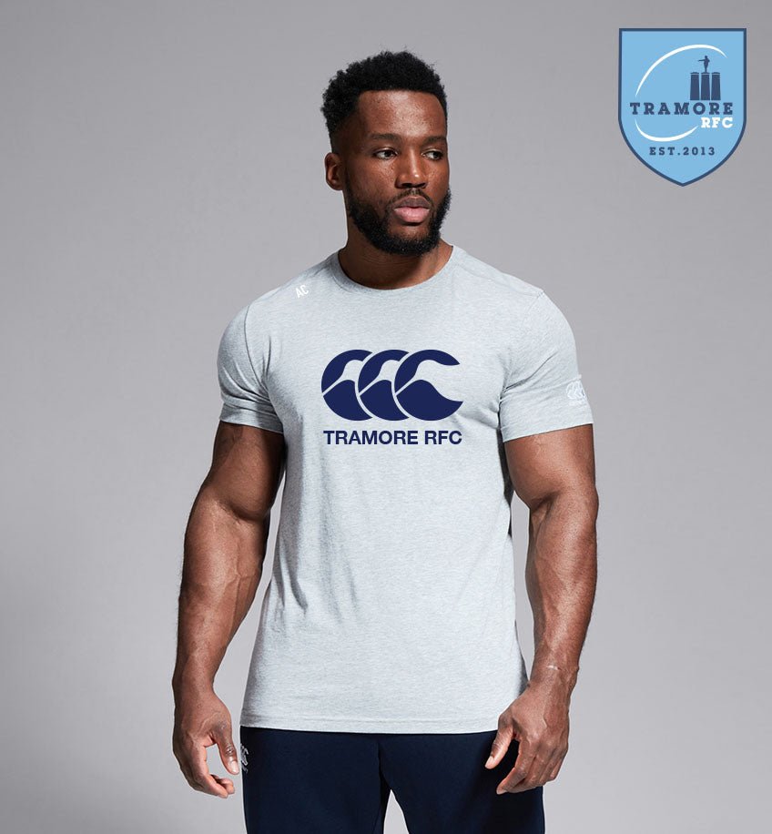 Tramore RFC CCC Canterbury Grey Tee - Team Wear Store.ie