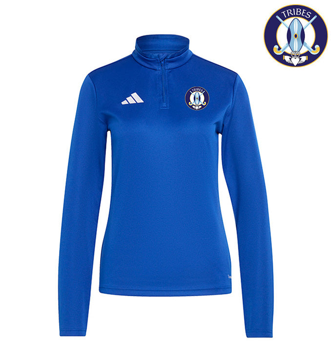 Tribes Hockey Club Adidas Entrada 2026 Womens 1/4 Zip Training Top