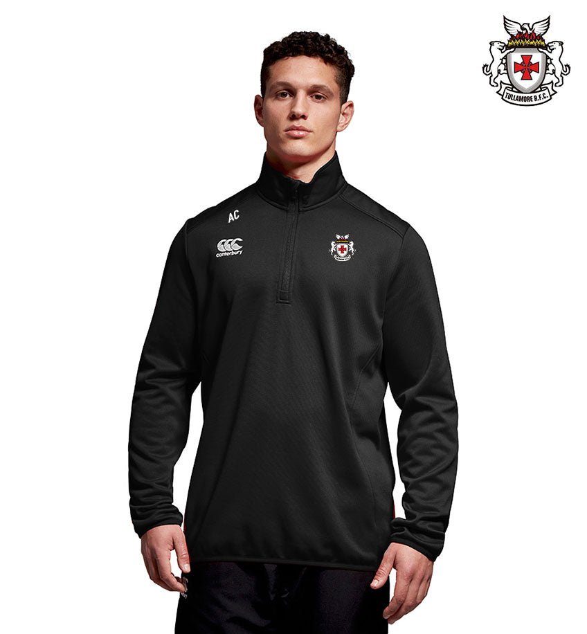 Tullamore RFC Canterbury Club 1/4 Zip Mid Layer Training Top - Team Wear Store.ie