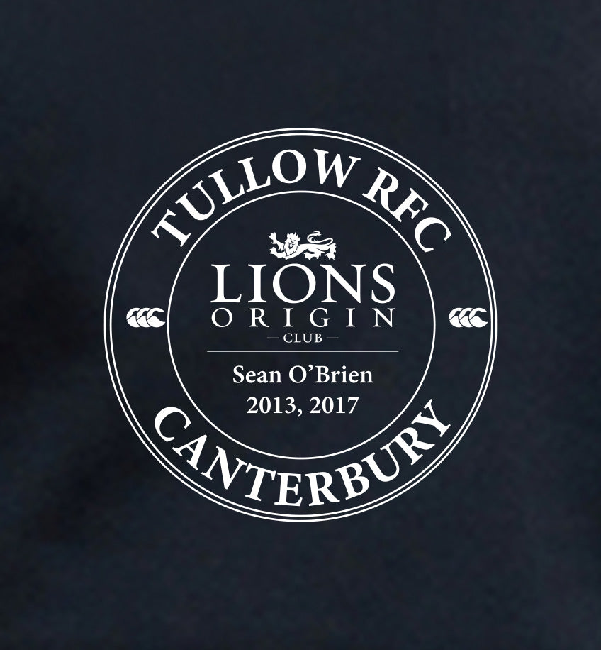 Tullow RFC Canterbury Lions Origin Hood - Sean O'Brien