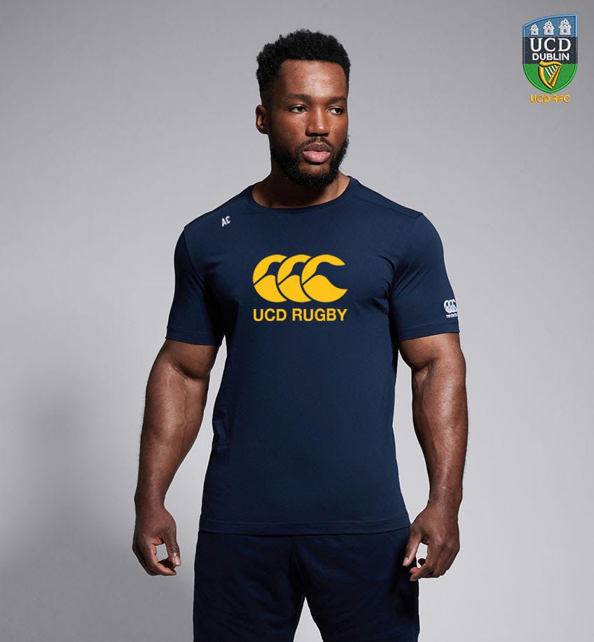 UCD RFC Canterbury CCC Navy Tee. - E &amp; Y - Team Wear Store.ie