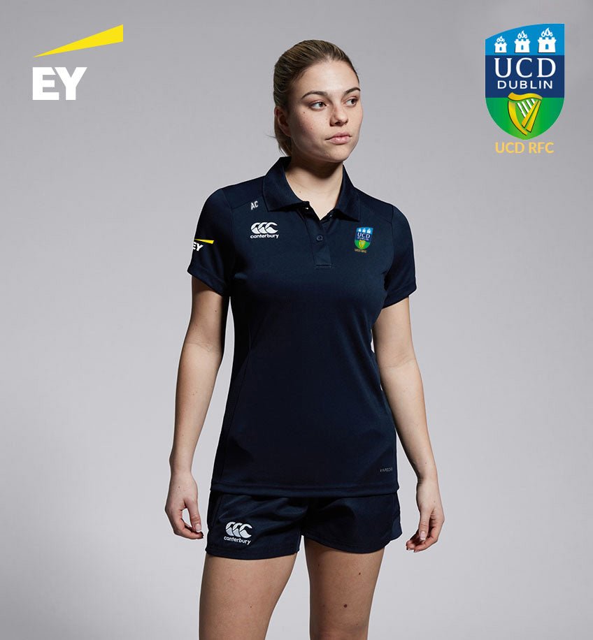 UCD RFC Canterbury Club Polo Shirt - E & Y *WOMEN'S FIT* - Team Wear Store.ie