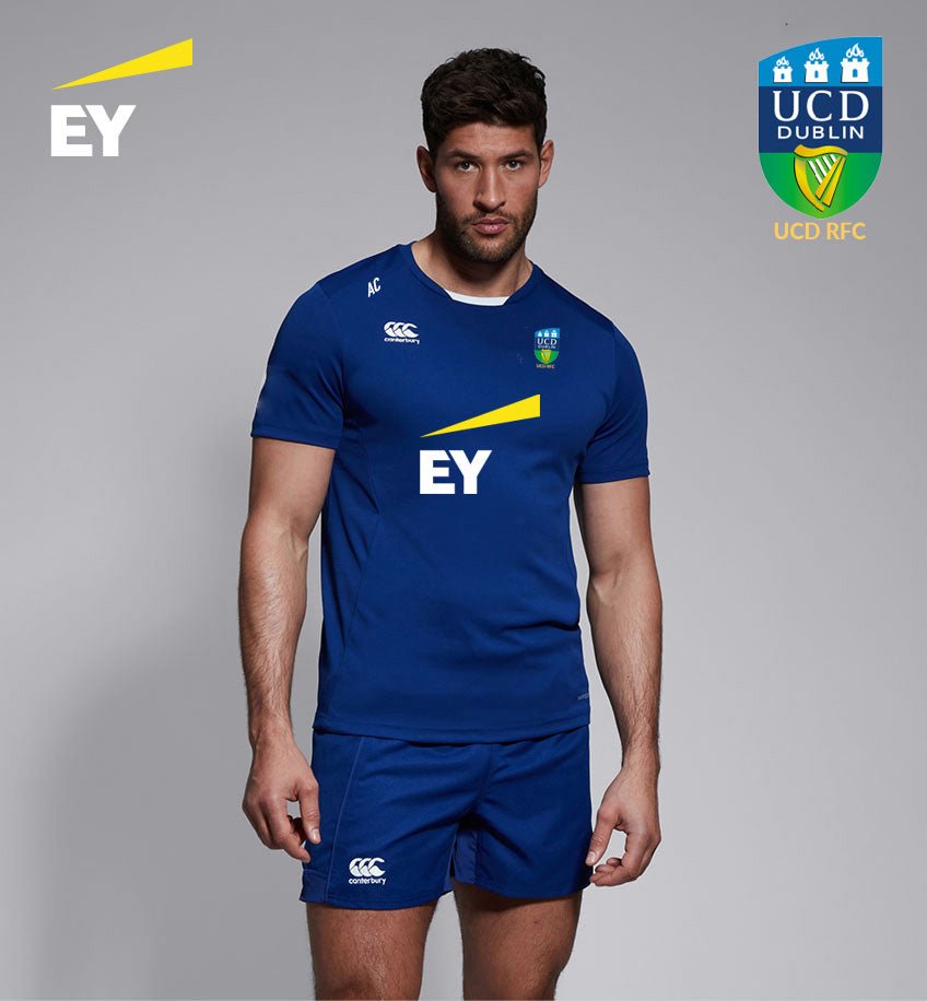 UCD RFC Canterbury Club Tee Shirt - E & Y - Team Wear Store.ie