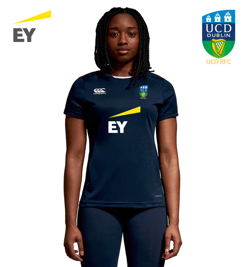 UCD RFC Canterbury Club Tee Shirt - E & Y *WOMENS FIT*