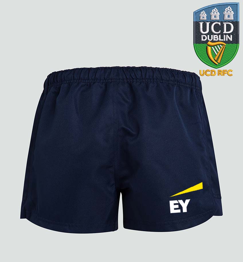 UCD RFC Womens Canterbury Rugby Shorts - E & Y - Team Wear Store.ie