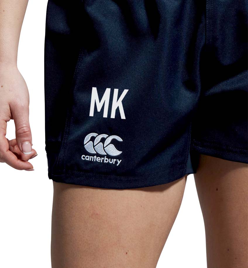 UCD RFC Womens Canterbury Rugby Shorts - E & Y - Team Wear Store.ie