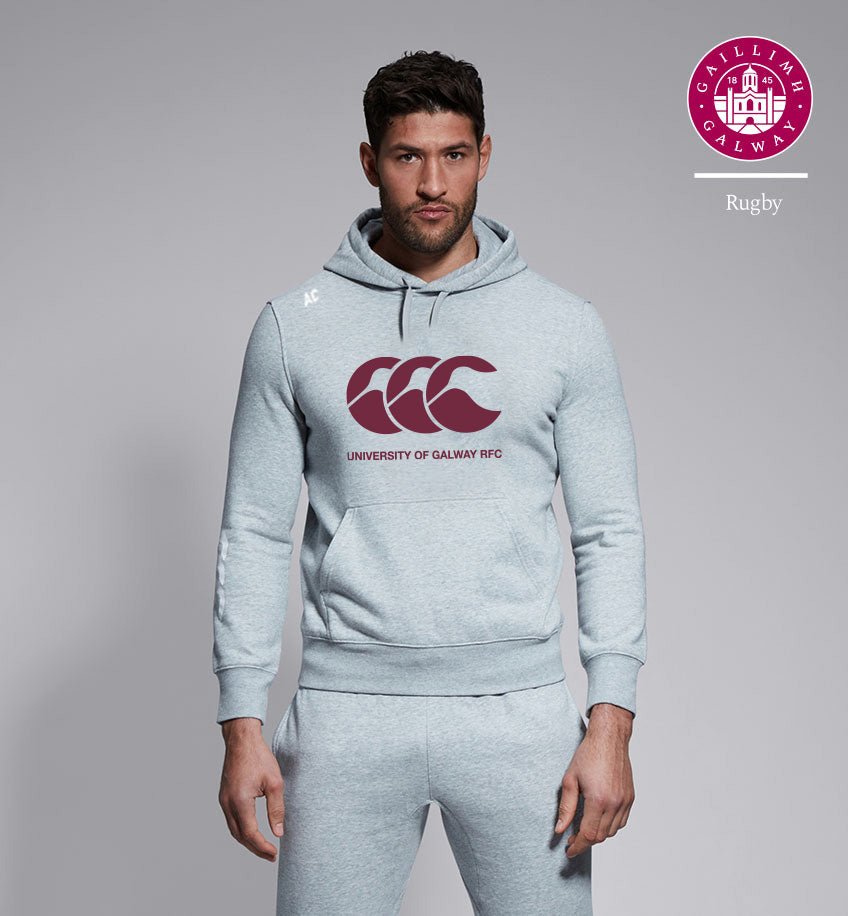 University of Galway RFC Canterbury CCC Club Hoody Grey - Team Wear Store.ie