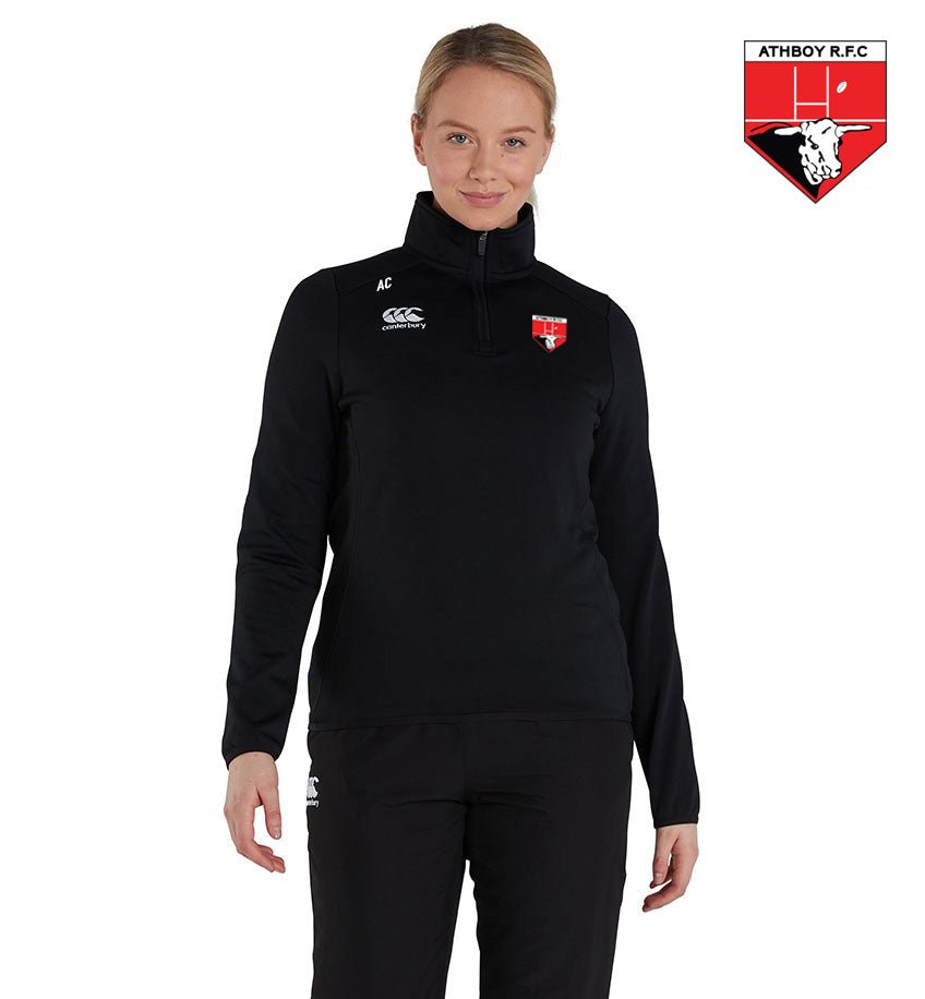 University of Galway RFC Canterbury Club 1/4 Zip Mid Layer Training Top - Team Wear Store.ie
