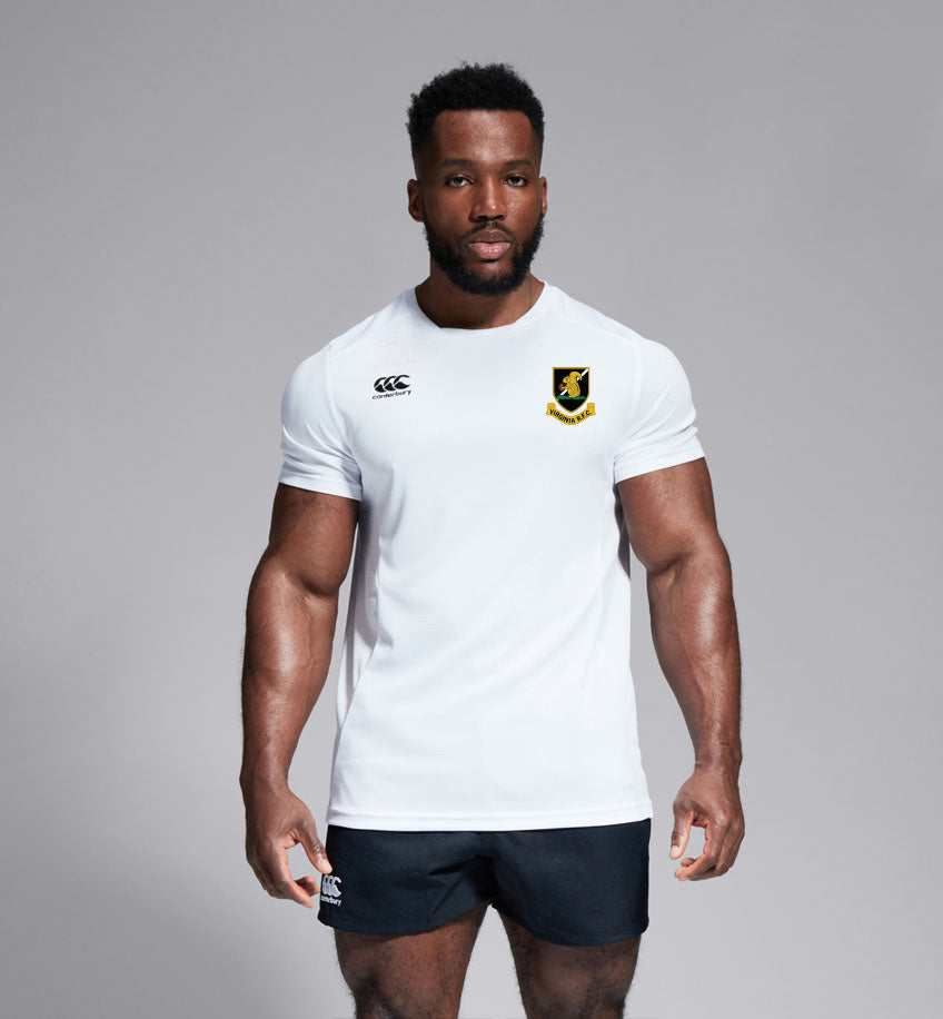 Virginia RFC Canterbury Club White Dry Tee Shirt