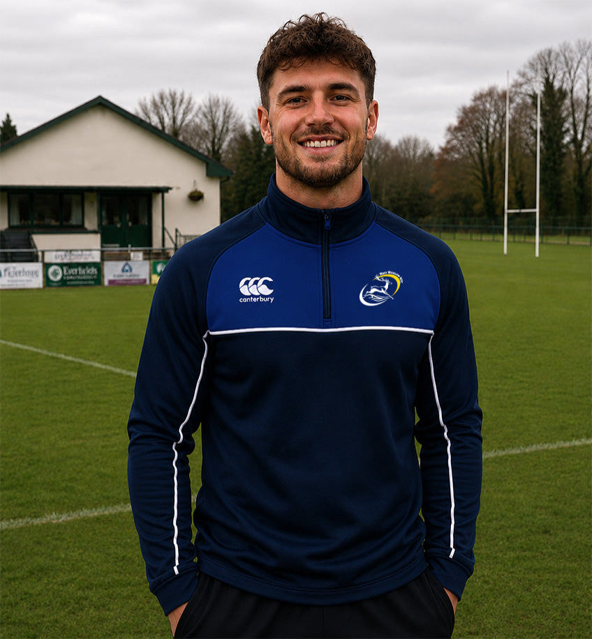 West Wicklow RFC Legacy 1/4 Zip Canterbury Thermal Fleece