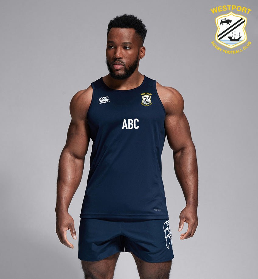 Westport RFC Canterbury Club Gym Singlet - Team Wear Store.ie