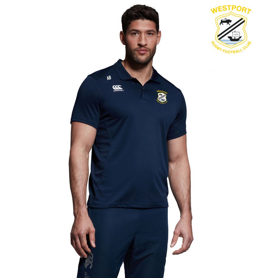 Westport RFC Canterbury Club Polo - Team Wear Store.ie
