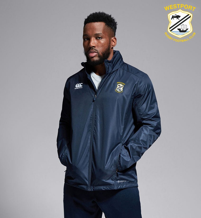 Westport RFC Canterbury Club VAPOSHIELD Rain Jacket - Team Wear Store.ie