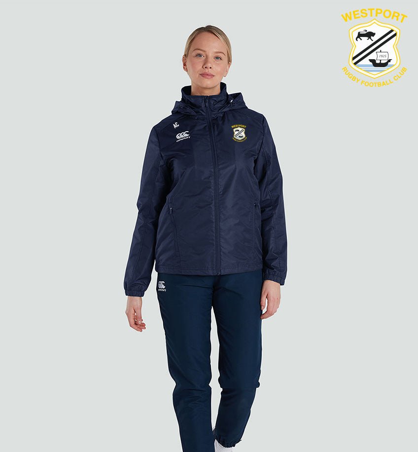 Westport RFC Canterbury Club VAPOSHIELD Rain Jacket - Team Wear Store.ie