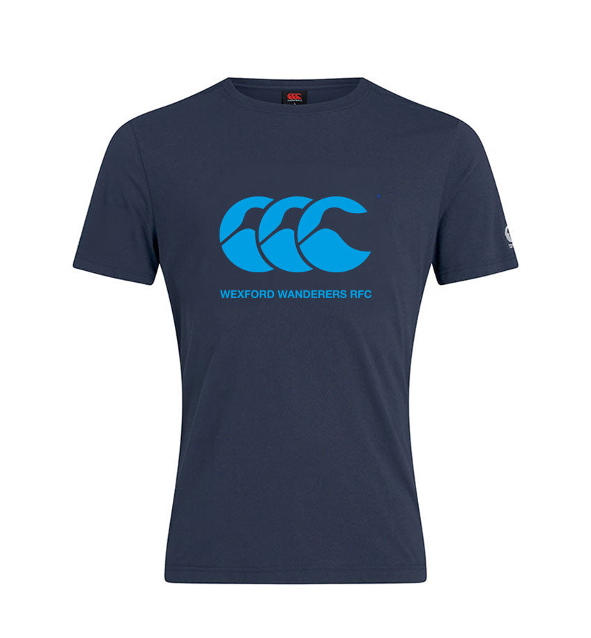 Wexford Wanderers RFC Canterbury CCC Navy Tee