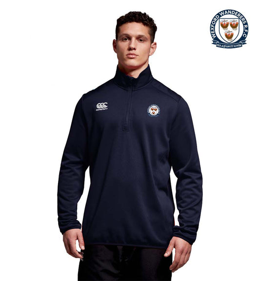 Wexford Wanderers RFC Canterbury Club 1/4 Zip Training Top