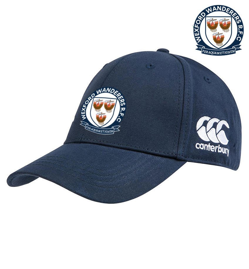 Wexford Wanderers RFC Canterbury Club Baseball Cap - Team Wear Store.ie