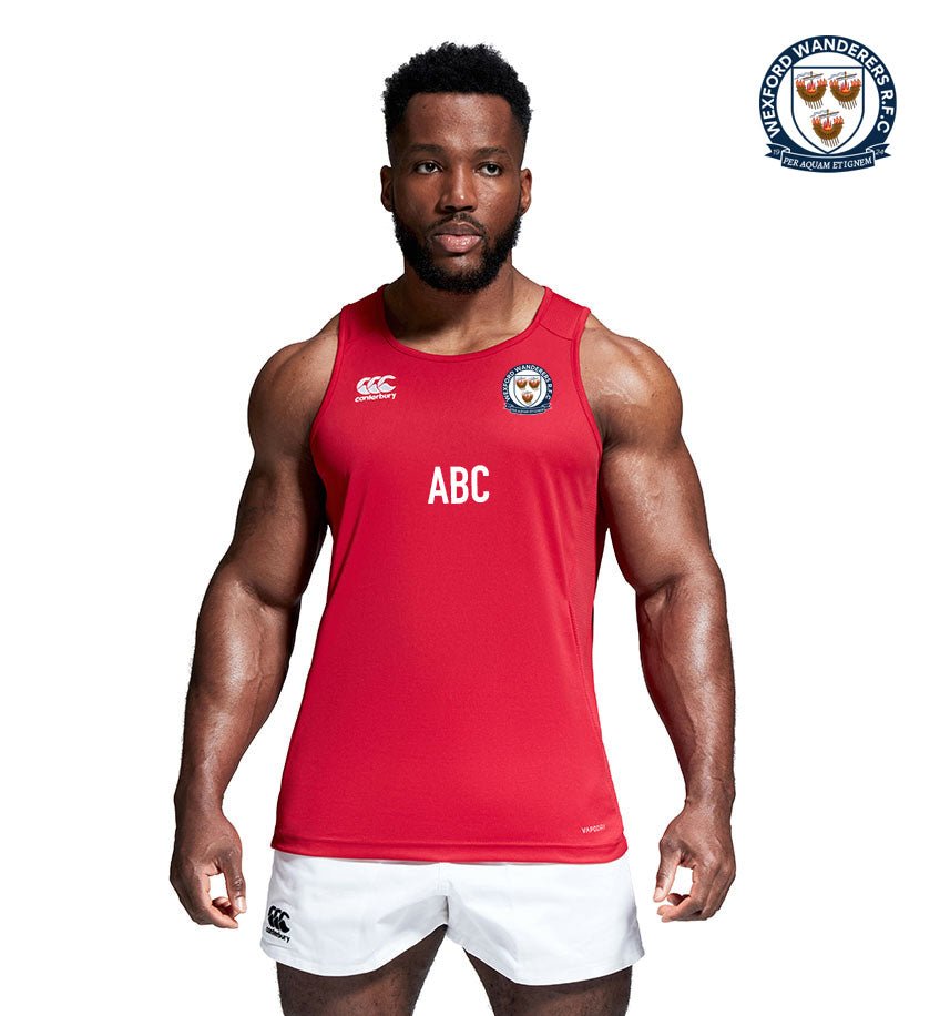 Wexford Wanderers RFC Canterbury Club Dry Singlet - Team Wear Store.ie